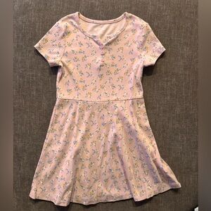 Art Class - pink floral dress